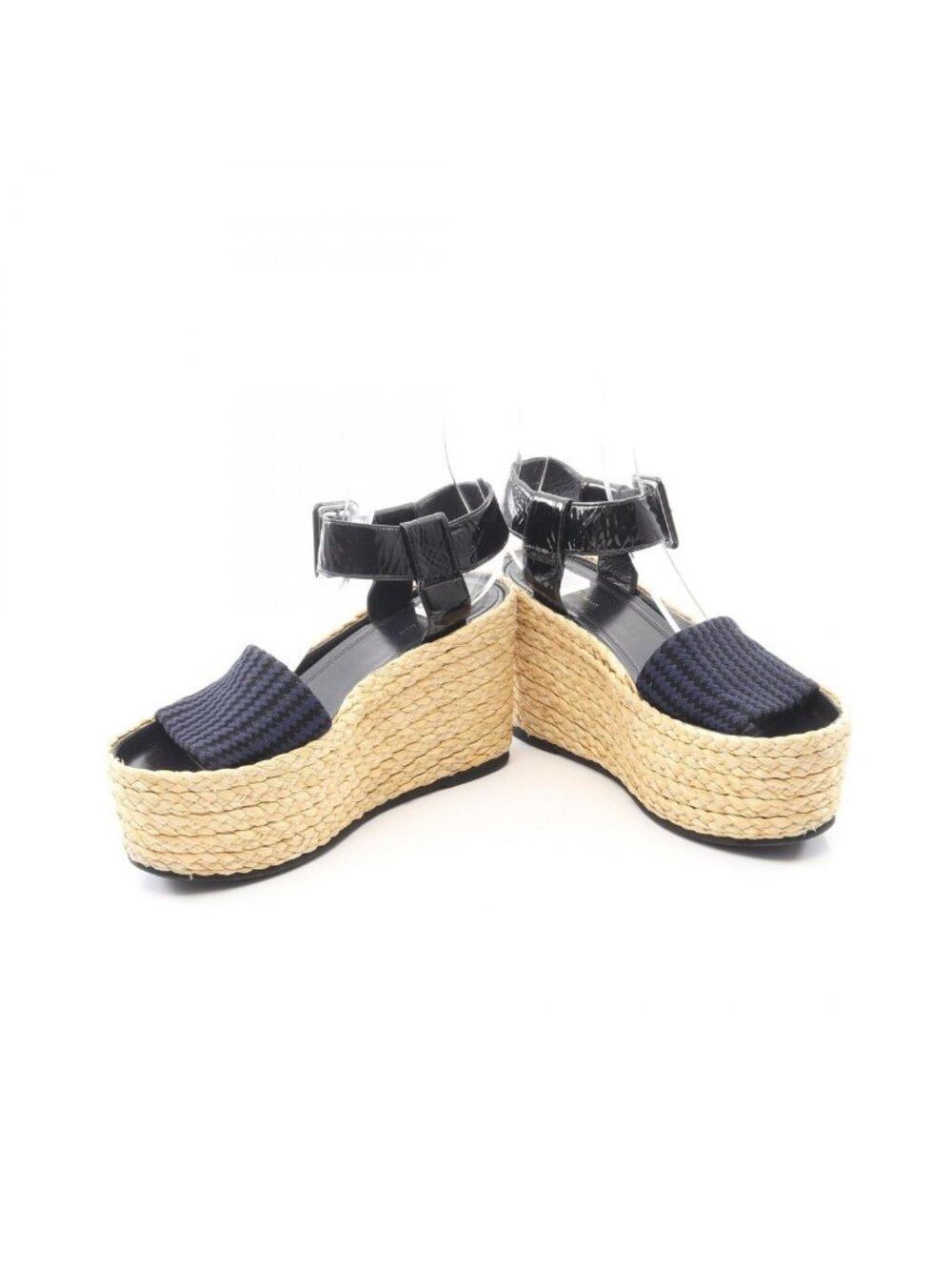 Celine Sandals Leather Black 36 - Picture 3 of 10